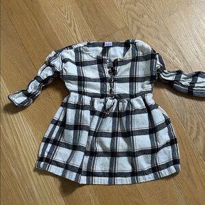 Carter’s Plaid Long-Sleeve Dress